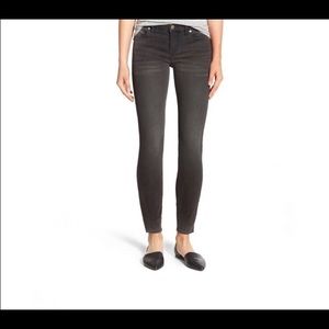 Madewell High Riser Skinny Grey Ankle Jeans Sz 25